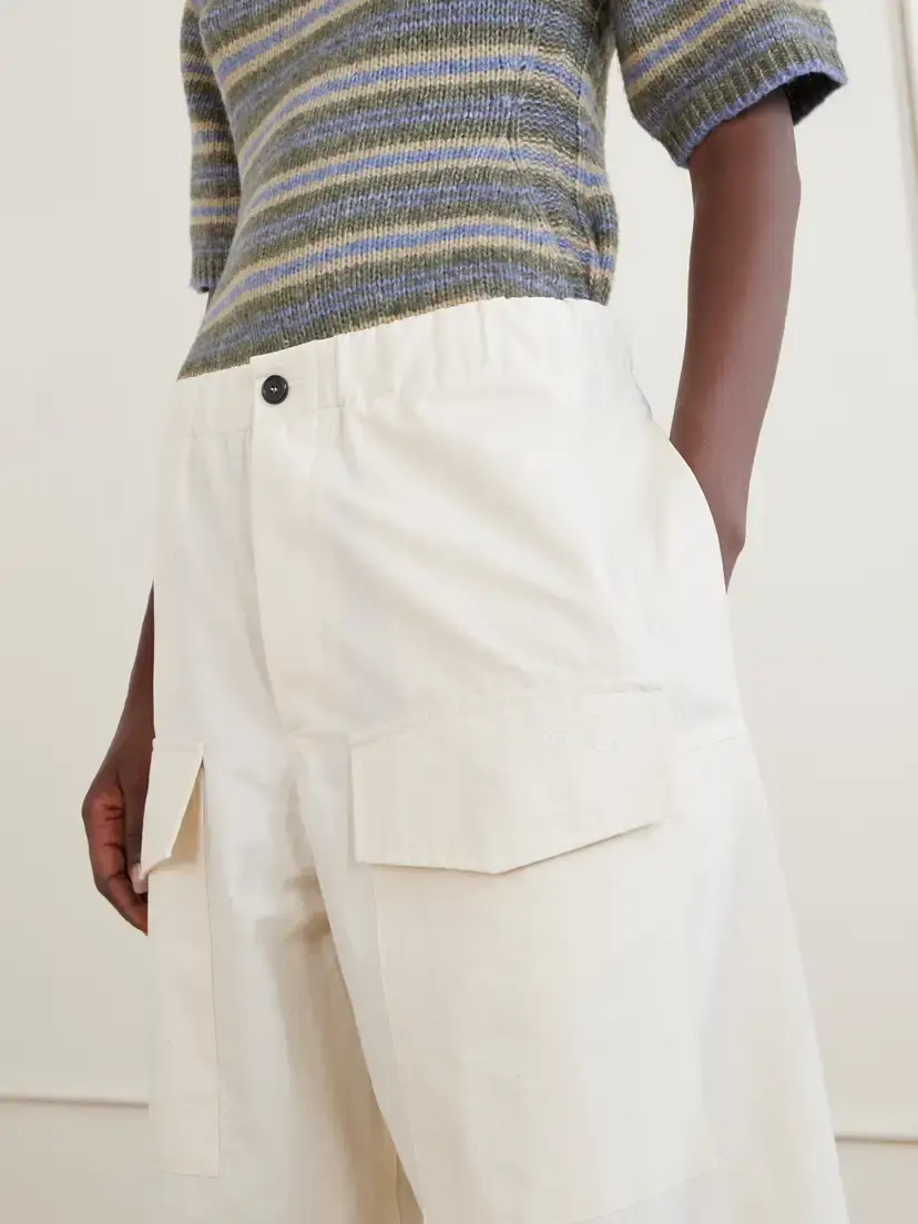JW Anderson Cotton-blend Gabardine Track Pants | Thumbnail 5 JW Anderson Cotton-blend Gabardine Track Pants | Thumbnail 5