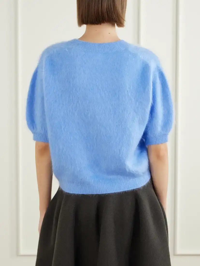 Lisa Yang Juniper Brushed Cashmere Sweater | Thumbnail 3