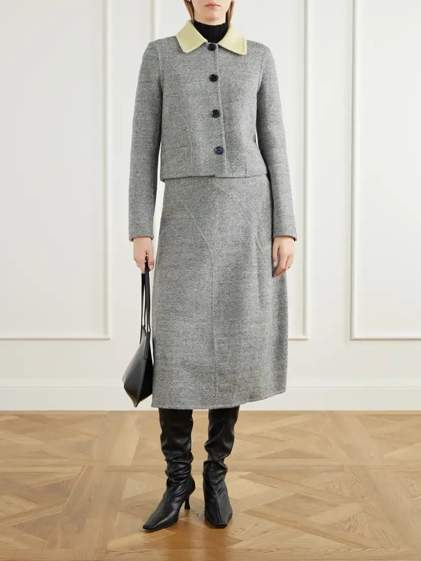 Proenza Schouler Gaelle Wool-blend Jacket | Thumbnail 2 Proenza Schouler Gaelle Wool-blend Jacket | Thumbnail 2