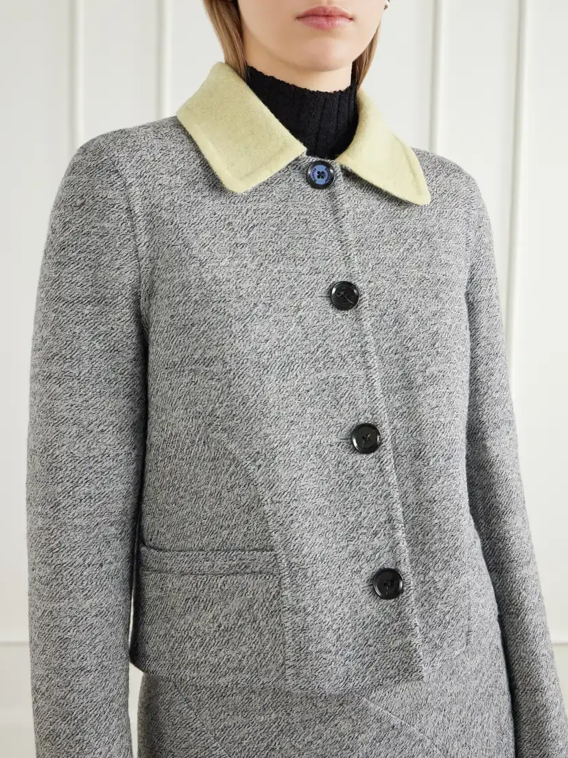 Proenza Schouler Gaelle Wool-blend Jacket | Thumbnail 4 Proenza Schouler Gaelle Wool-blend Jacket | Thumbnail 4