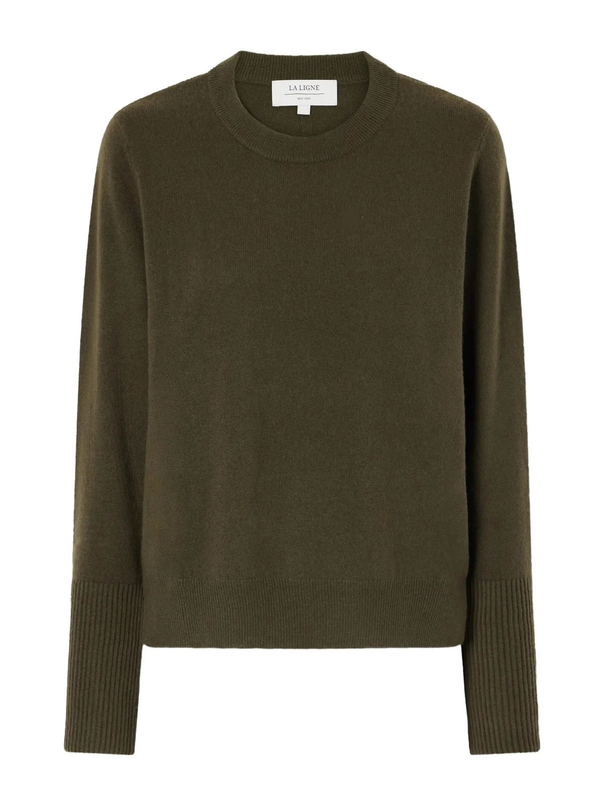 Solid Lean Lines Cashmere Sweater Solid Lean Lines Cashmere Sweater