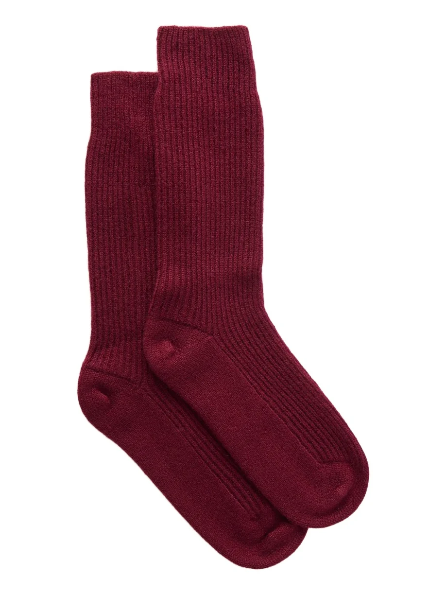 Lisa Yang Zera Ribbed Cashmere Socks