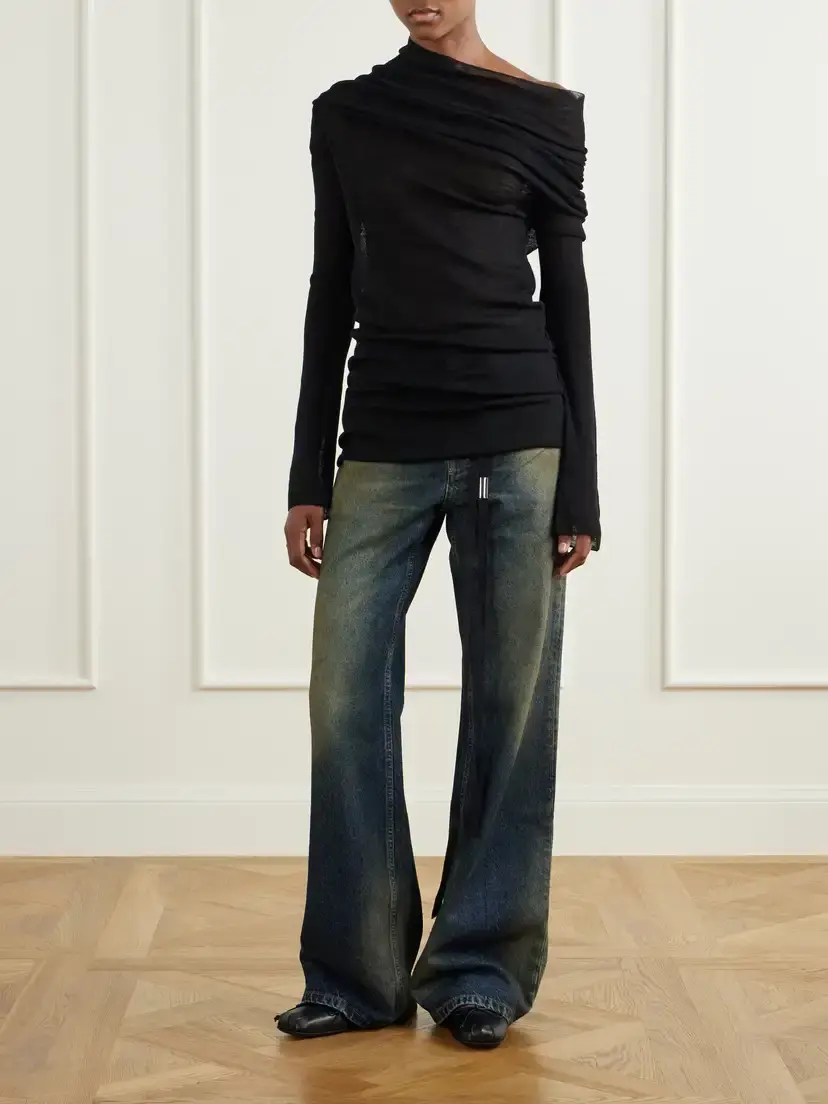 Ann Demeulemeester Zoey Leather Ballet Flats | Thumbnail 4 Ann Demeulemeester Zoey Leather Ballet Flats | Thumbnail 4