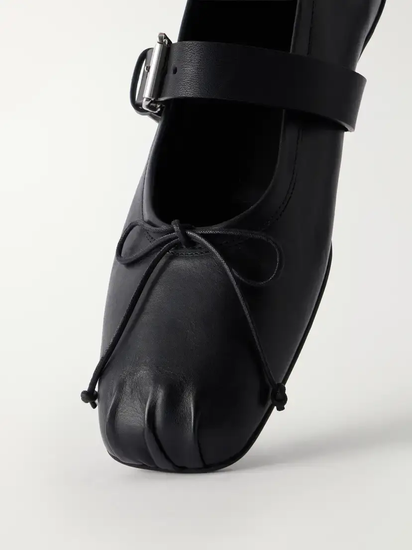 Ann Demeulemeester Zoey Leather Ballet Flats | Thumbnail 5 Ann Demeulemeester Zoey Leather Ballet Flats | Thumbnail 5