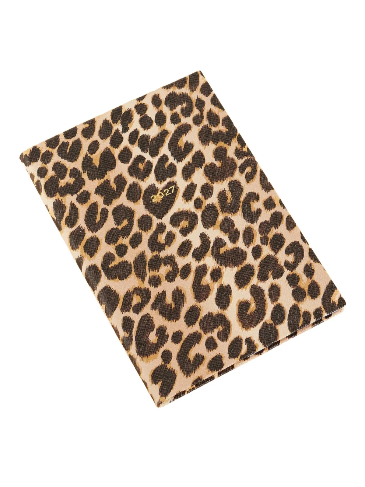 Panama 2027 Leopard-print Leather Diary