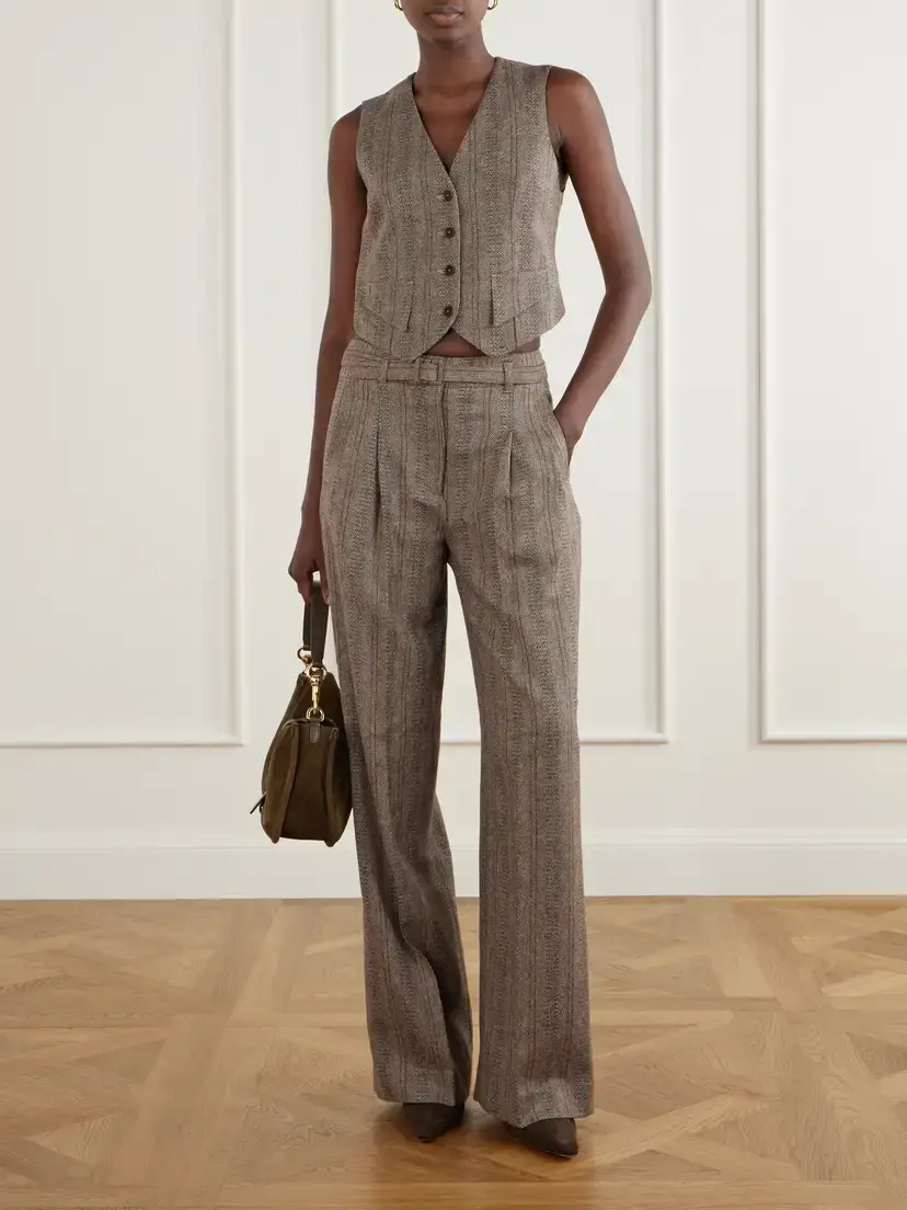 RRL Wool And Cotton-blend Vest - Brown | Thumbnail 2