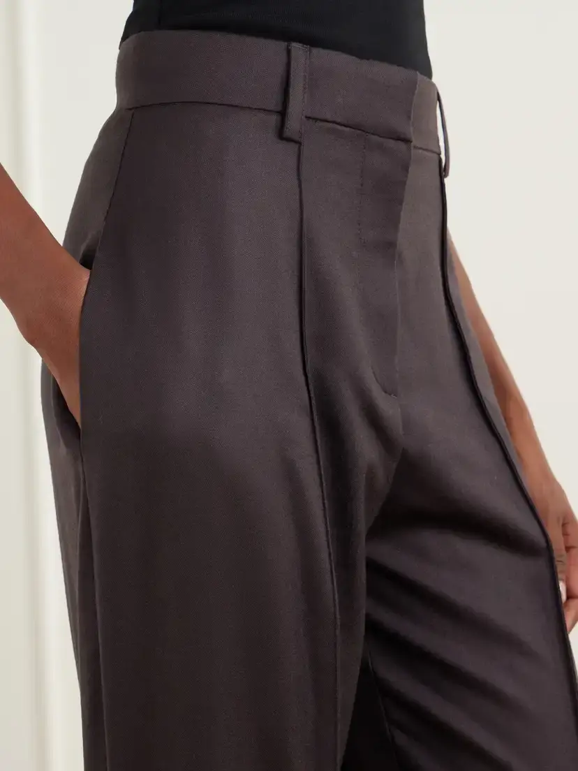 Stella McCartney Tapered Wool-flannel Stirrup Pants | Thumbnail 5