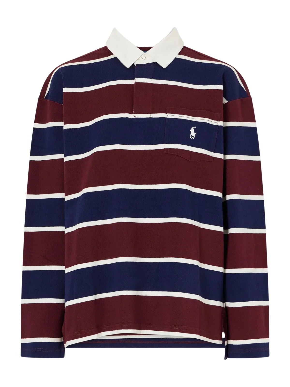 Logo-embroidered Striped Cotton-corduroy Polo Shirt Logo-embroidered Striped Cotton-corduroy Polo Shirt