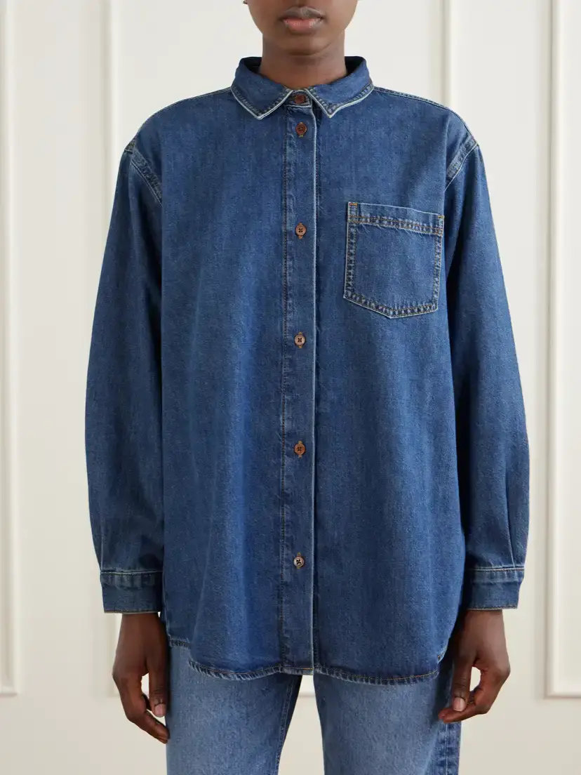 SKALL Edgar Organic Denim Shirt | Thumbnail 3 SKALL Edgar Organic Denim Shirt | Thumbnail 3