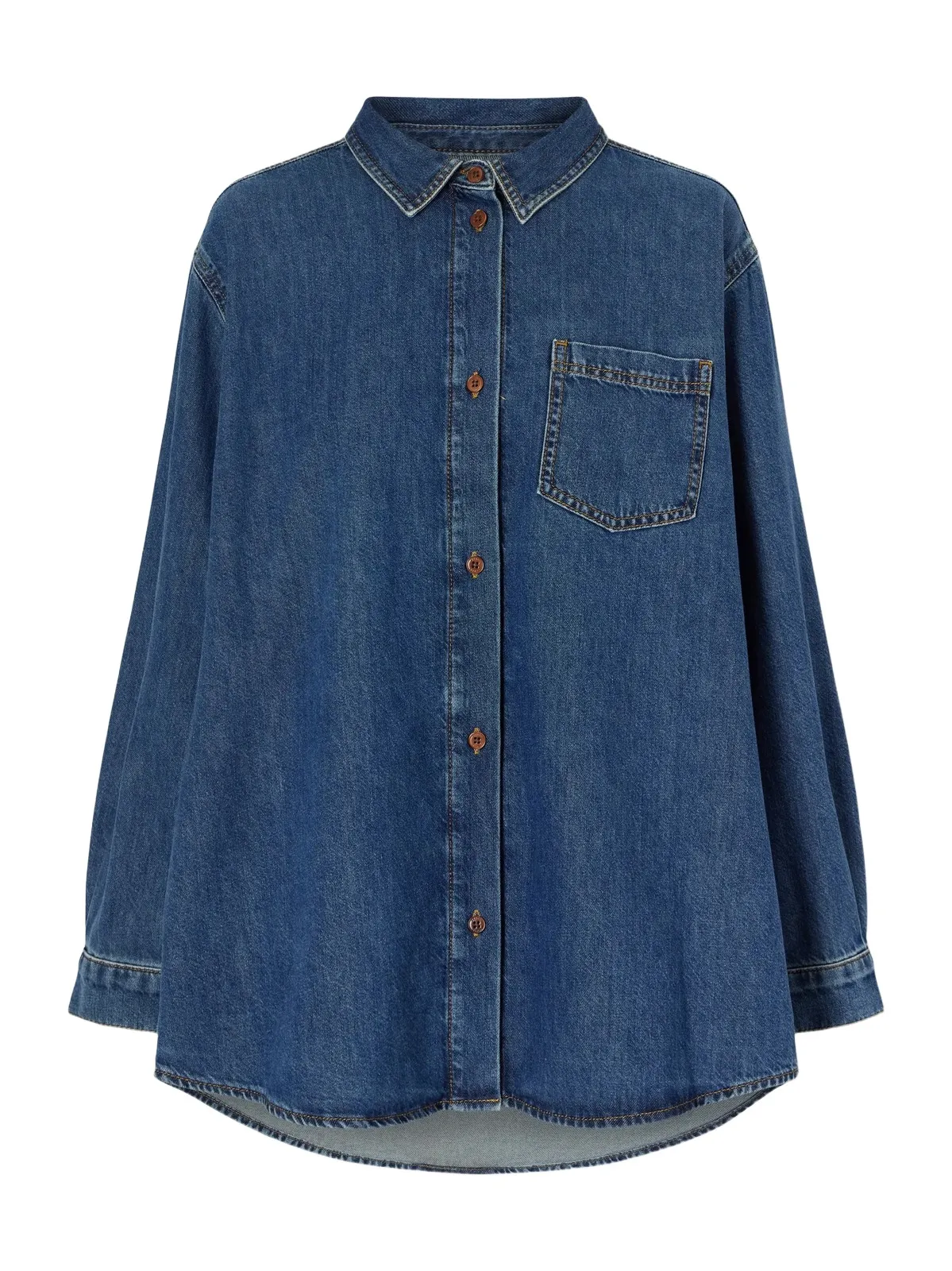 SKALL Edgar Organic Denim Shirt