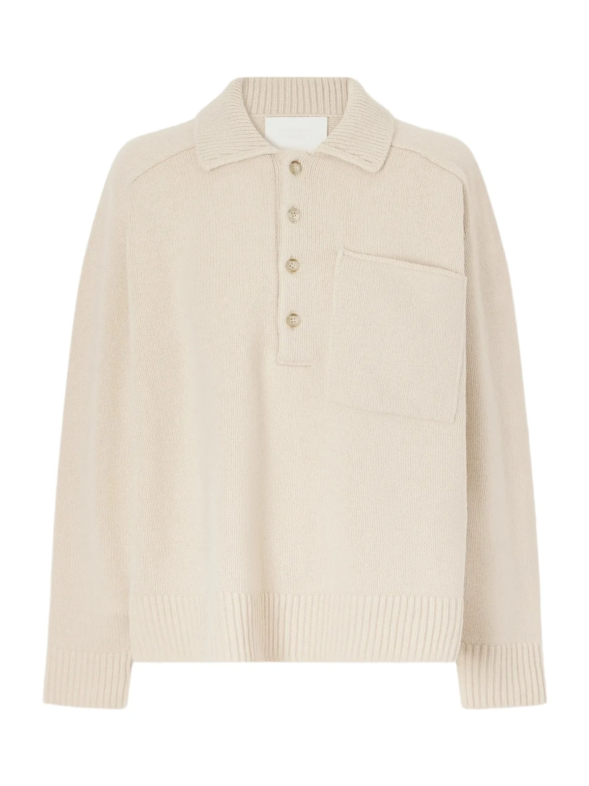 Agatha Wool And Cashmere-blend Polo Sweater