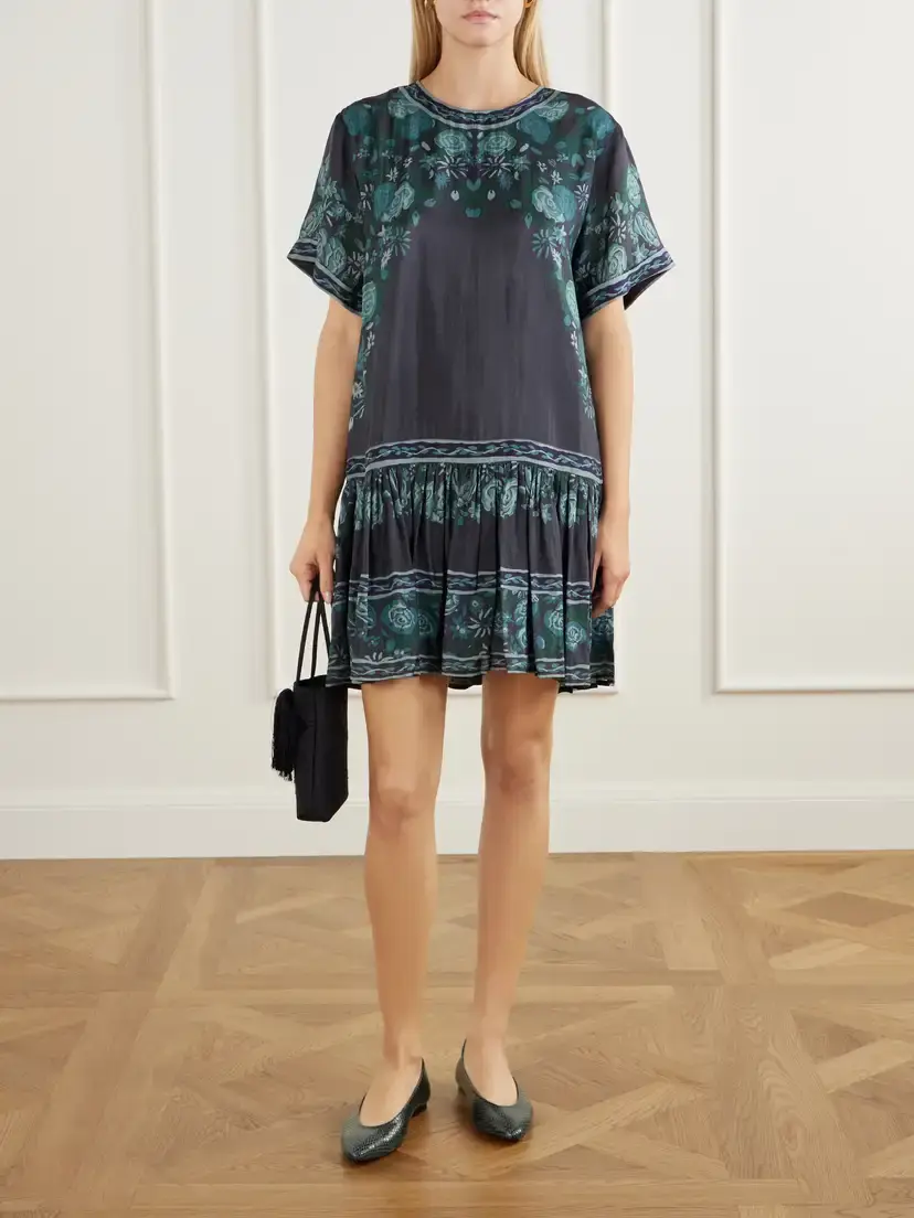 Sea Tulla Printed Crepe Mini Dress | Thumbnail 2 Sea Tulla Printed Crepe Mini Dress | Thumbnail 2
