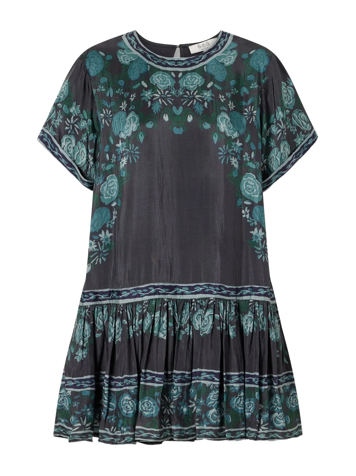 Tulla Printed Crepe Mini Dress Tulla Printed Crepe Mini Dress