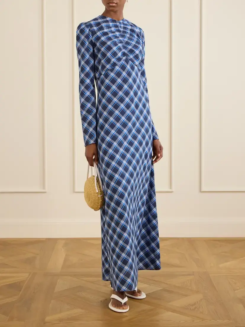 DÔEN Begonia Printed Organic Cotton Maxi Dress | Thumbnail 2