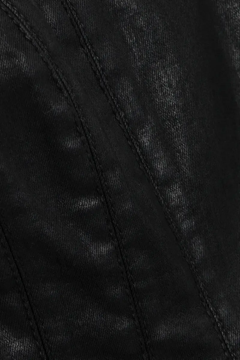 Simkhai Lachlan Coated Denim Bustier Top | Thumbnail 6 Simkhai Lachlan Coated Denim Bustier Top | Thumbnail 6