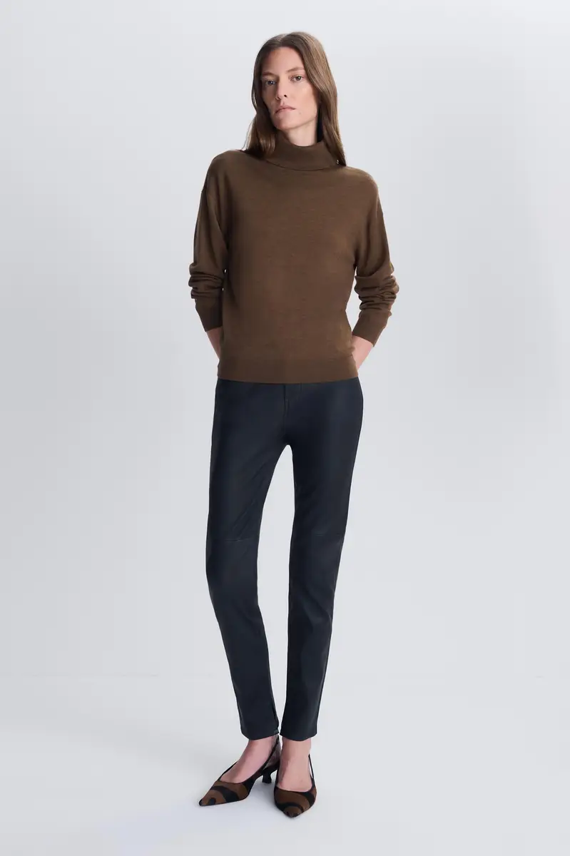 Simkhai Rae Leather High Rise Skinny Pant | Thumbnail 4 Simkhai Rae Leather High Rise Skinny Pant | Thumbnail 4
