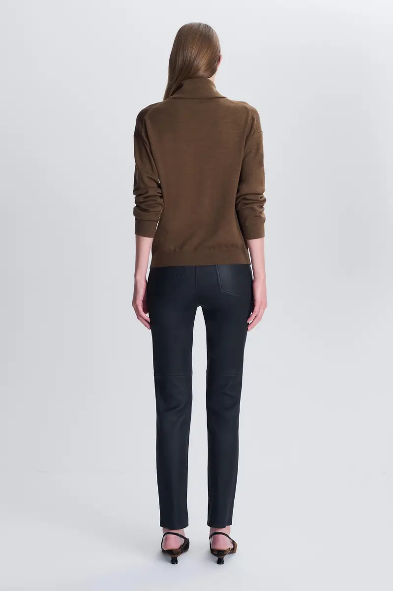 Simkhai Rae Leather High Rise Skinny Pant | Thumbnail 5 Simkhai Rae Leather High Rise Skinny Pant | Thumbnail 5