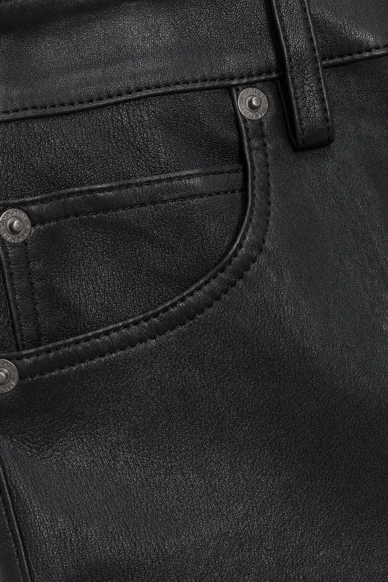 Simkhai Rae Leather High Rise Skinny Pant | Thumbnail 6 Simkhai Rae Leather High Rise Skinny Pant | Thumbnail 6