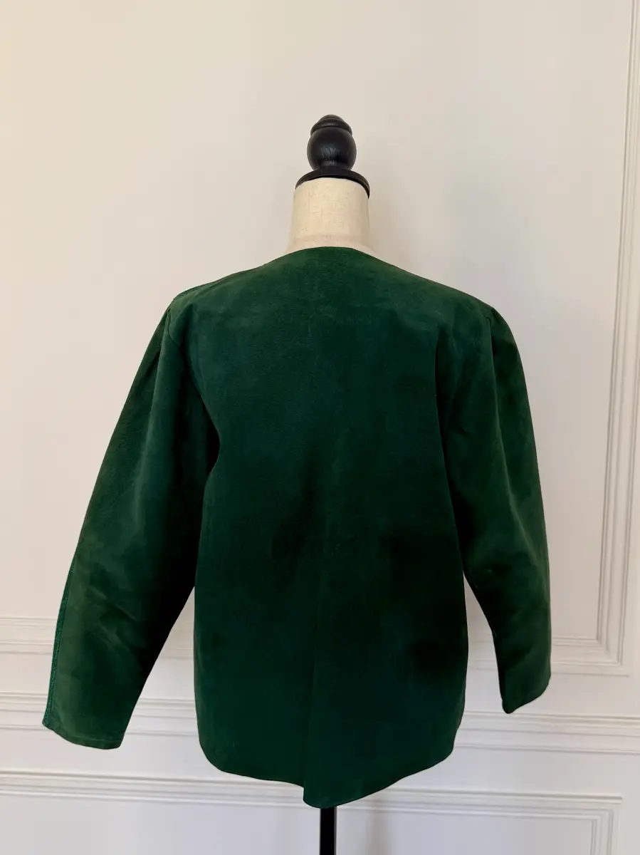 Jen Wonders Studio Dark Green Suede Jacket | Thumbnail 9 Jen Wonders Studio Dark Green Suede Jacket | Thumbnail 9