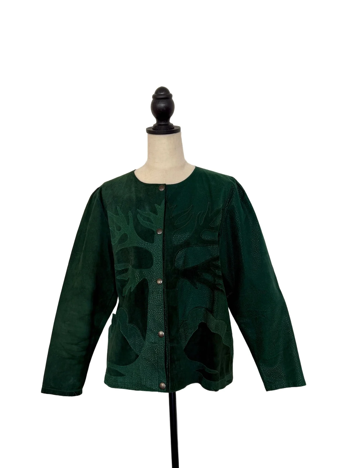 Dark Green Suede Jacket Dark Green Suede Jacket