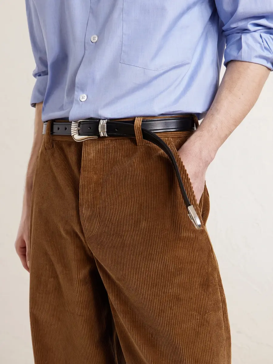 Monitaly 2.5cm Leather Belt - Men | Thumbnail 2 Monitaly 2.5cm Leather Belt - Men | Thumbnail 2