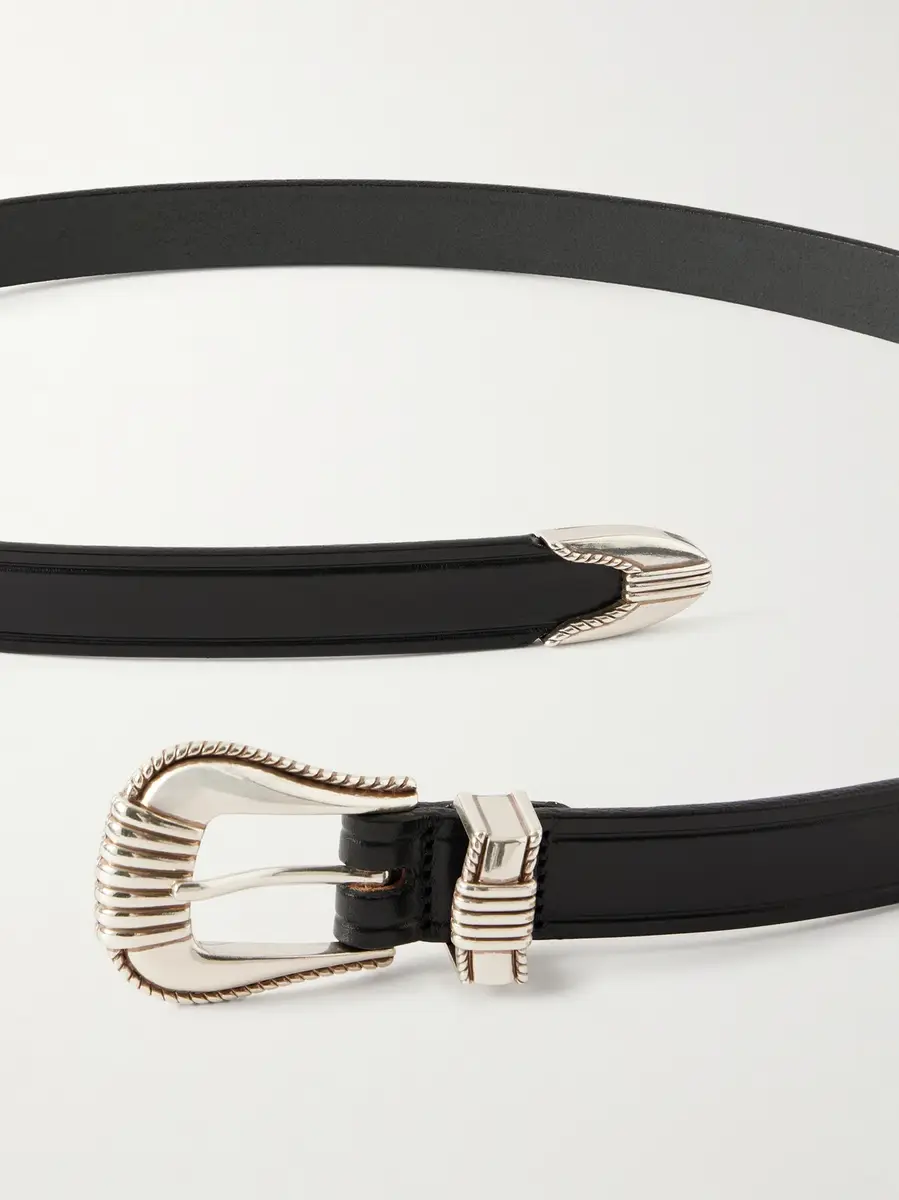 Monitaly 2.5cm Leather Belt - Men | Thumbnail 3 Monitaly 2.5cm Leather Belt - Men | Thumbnail 3