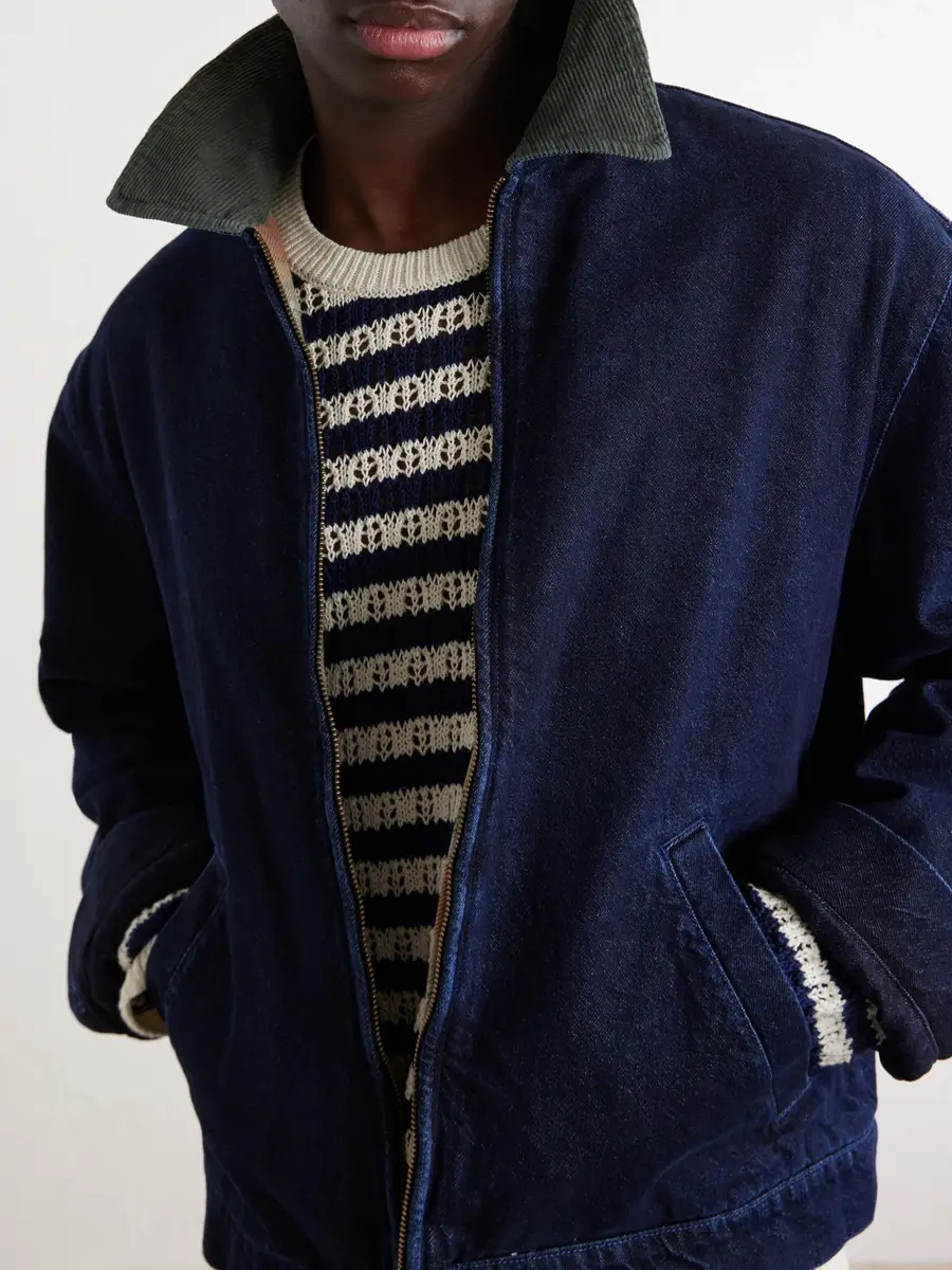 Aimé Leon Dore Corduroy-Trimmed Denim Jacket - Men | Thumbnail 5 Aimé Leon Dore Corduroy-Trimmed Denim Jacket - Men | Thumbnail 5