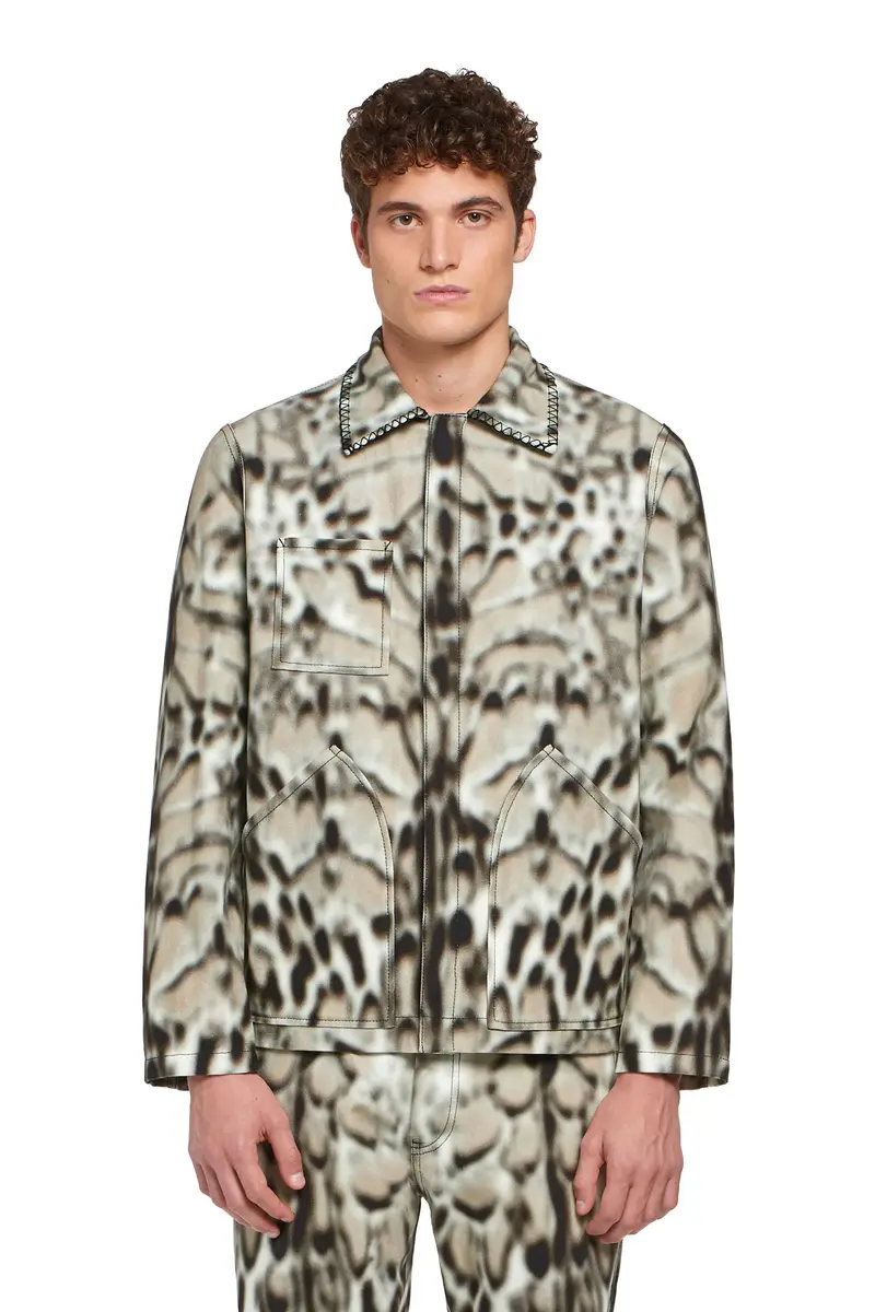 Roberto Cavalli Lynx print shirt jacket | Thumbnail 4 Roberto Cavalli Lynx print shirt jacket | Thumbnail 4
