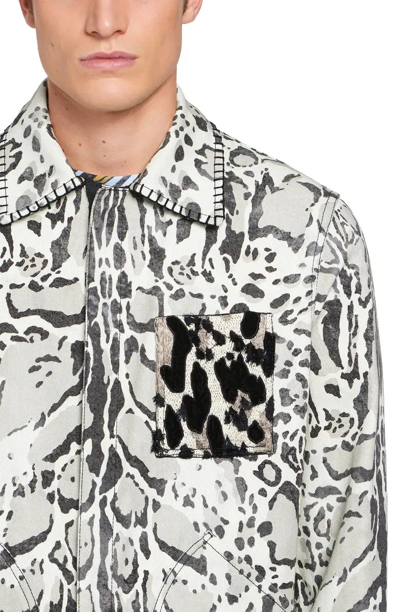 Roberto Cavalli Lynx print shirt jacket | Thumbnail 6 Roberto Cavalli Lynx print shirt jacket | Thumbnail 6