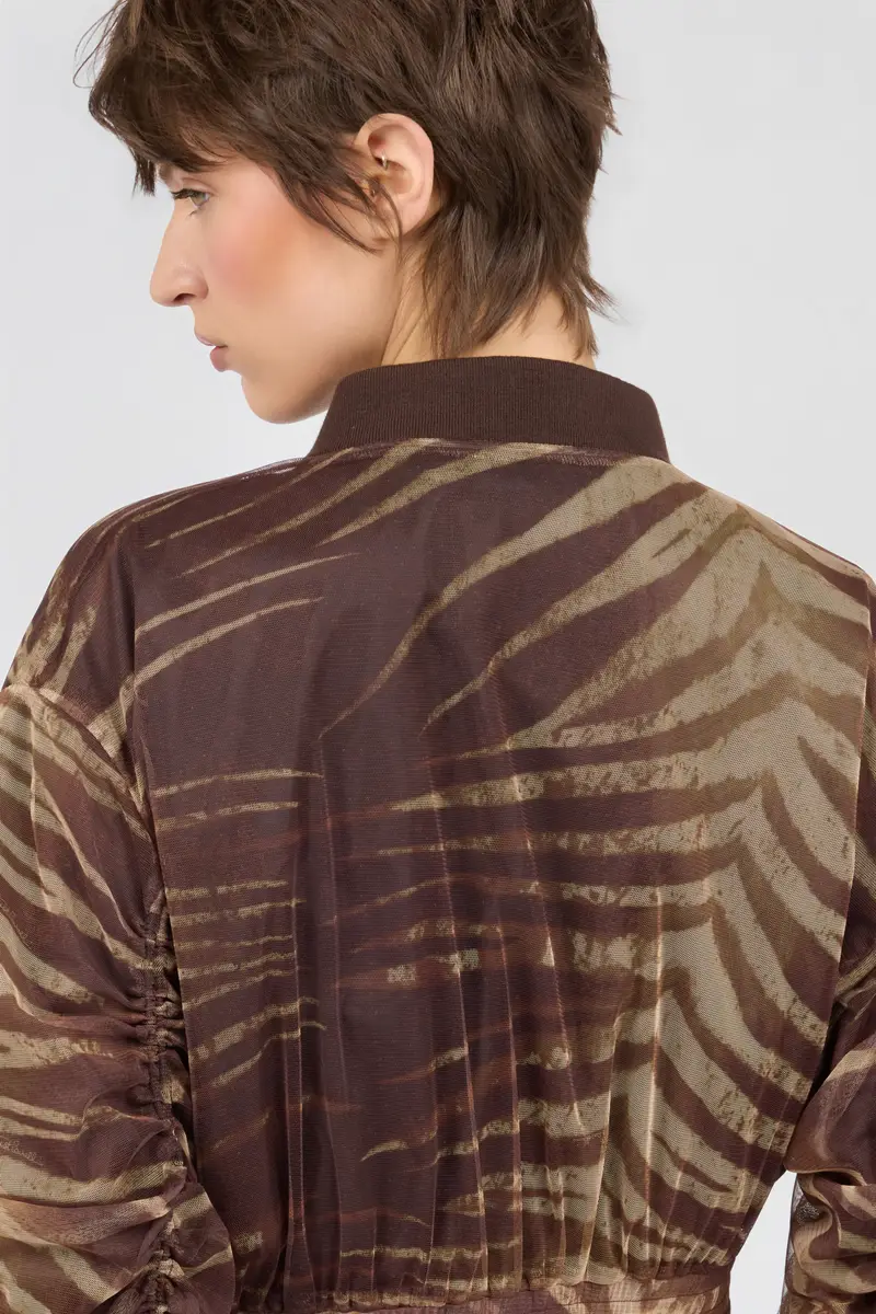 Roberto Cavalli Natural Barb Print Jacket | Thumbnail 5 Roberto Cavalli Natural Barb Print Jacket | Thumbnail 5