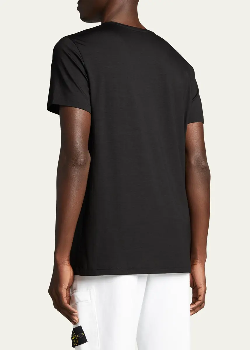 Derek Rose Men's Short-Sleeve Tee | Thumbnail 3 Derek Rose Men's Short-Sleeve Tee | Thumbnail 3