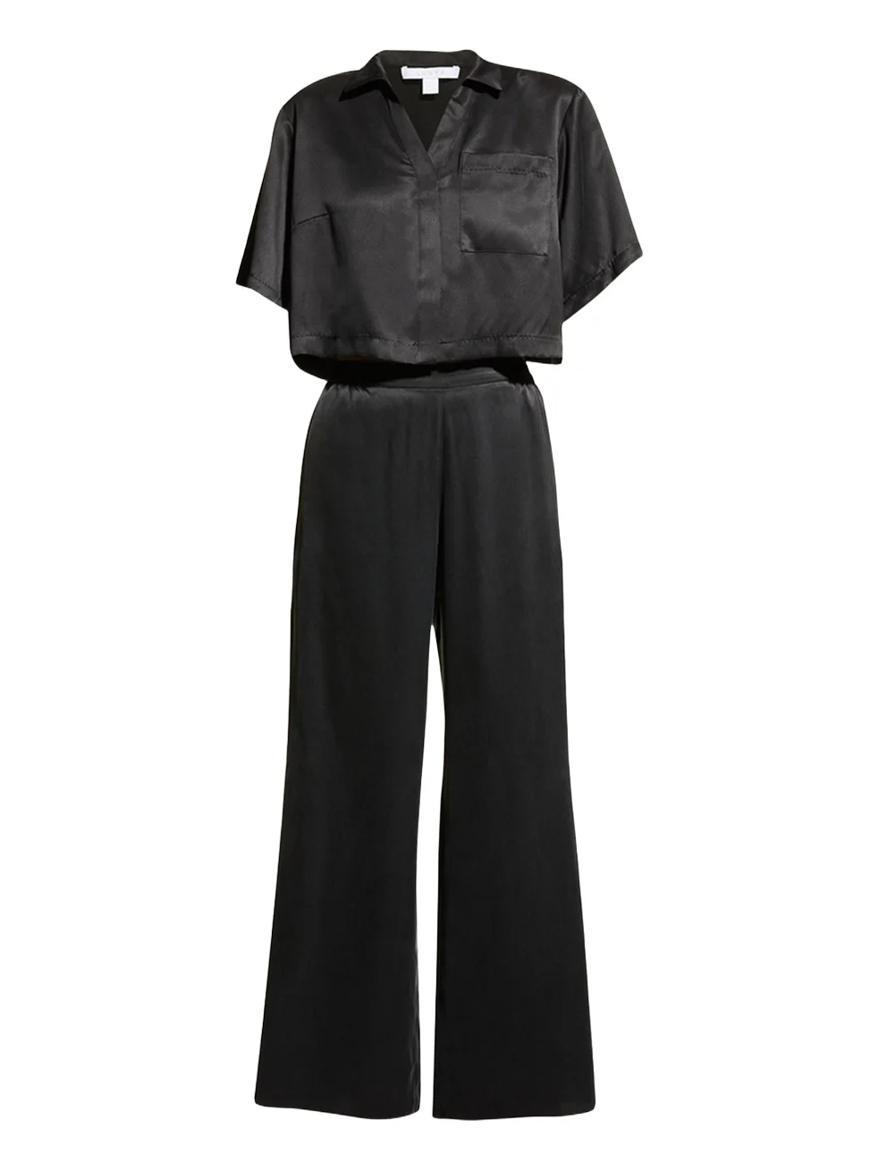 Lunya Washable Silk High-Rise Pant Set