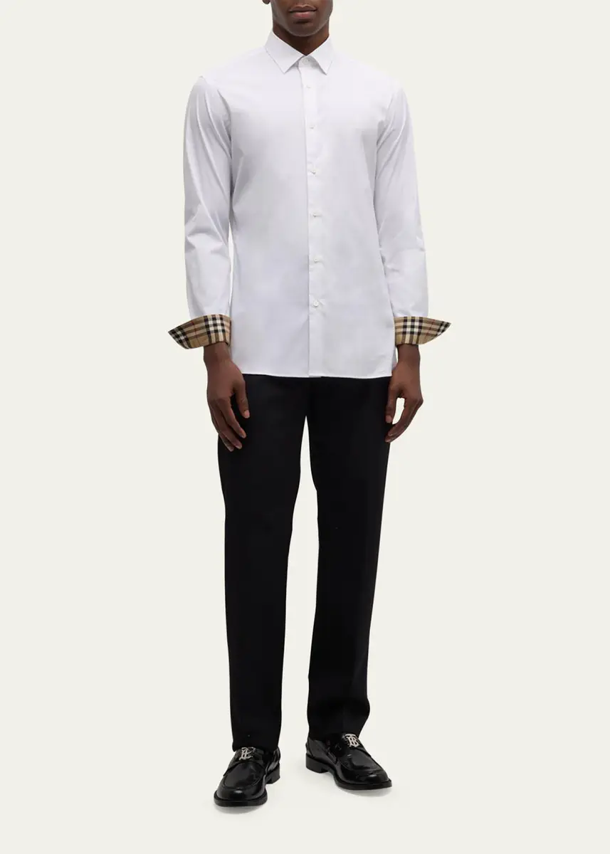 Burberry Men's Sherfield Sport Shirt | Thumbnail 2