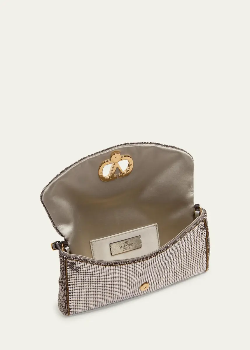 Valentino Garavani Devain Metal Top-Handle Bag | Thumbnail 4 Valentino Garavani Devain Metal Top-Handle Bag | Thumbnail 4