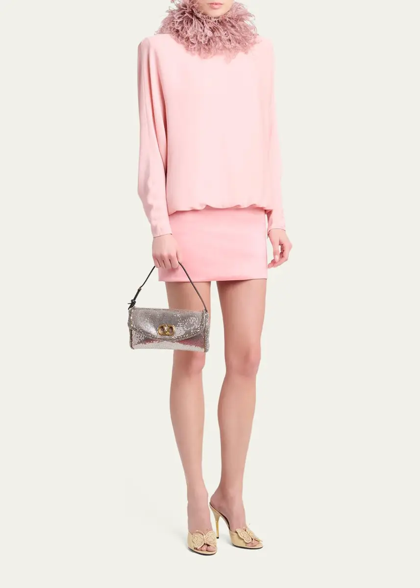 Valentino Garavani Devain Metal Top-Handle Bag | Thumbnail 5 Valentino Garavani Devain Metal Top-Handle Bag | Thumbnail 5