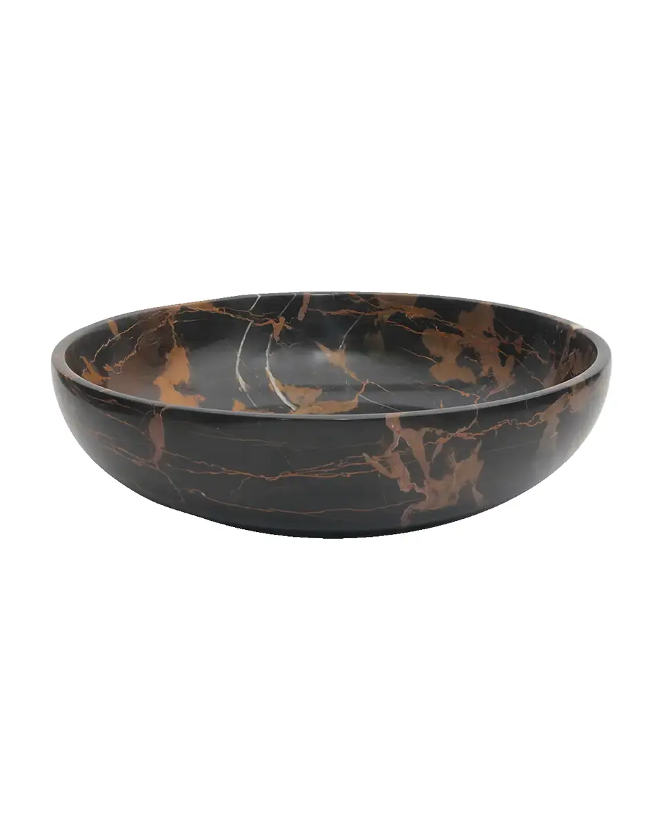 Marble Crafter 16" Laurus Collection Marble Bowl | Thumbnail 2 Marble Crafter 16" Laurus Collection Marble Bowl | Thumbnail 2