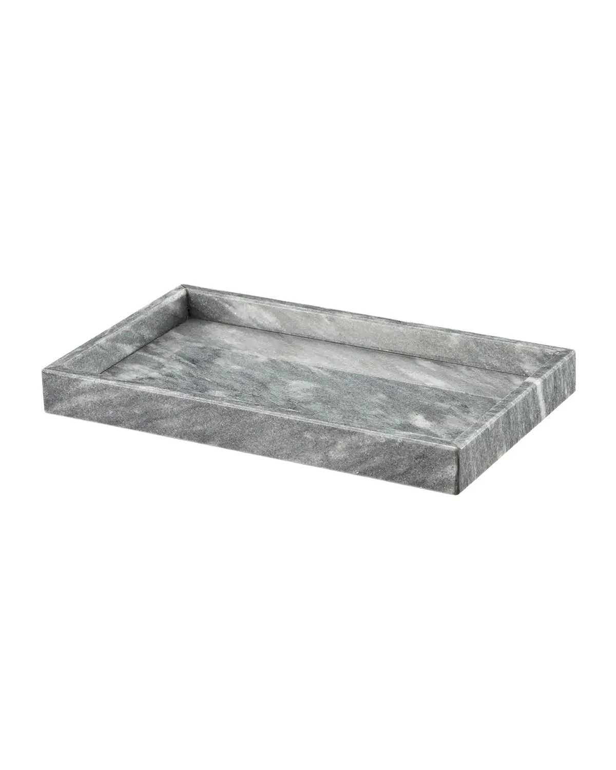 Marble Crafter Eris Collection Cloud Gray Small Vanity Tray