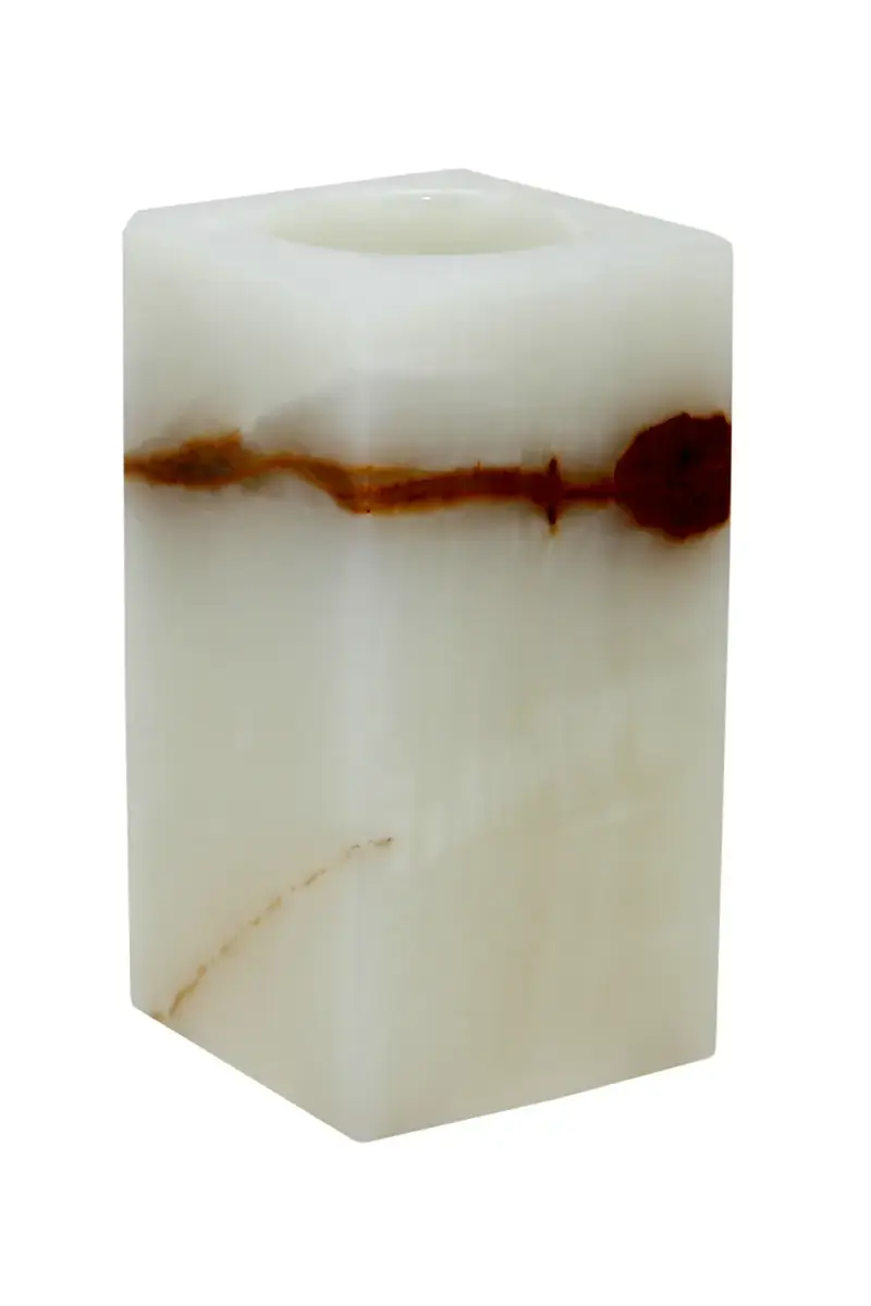 Marble Crafter Myrtus Collection Light Green Onyx Tumbler | Thumbnail 2