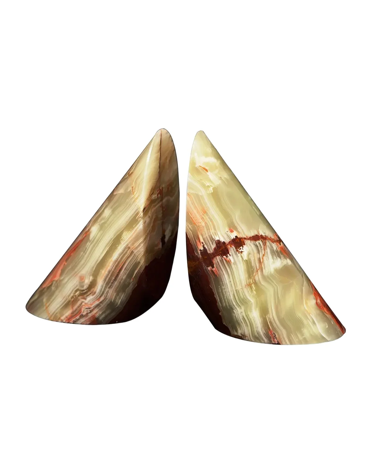 Marble Crafter Coronet Collection Marble Bookends