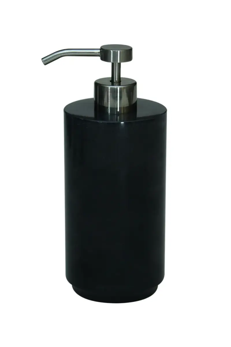 Marble Crafter Eris Collection Jet Black Soap Dispenser | Thumbnail 2