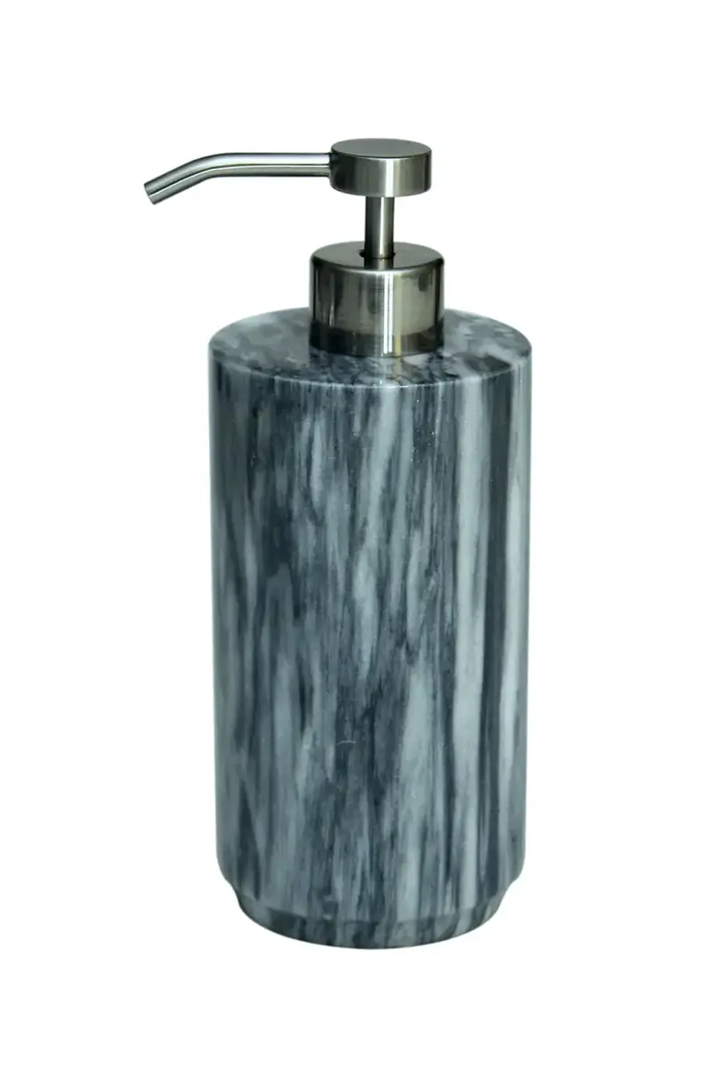 Marble Crafter Eris Collection Cloud Gray Soap Dispenser | Thumbnail 2
