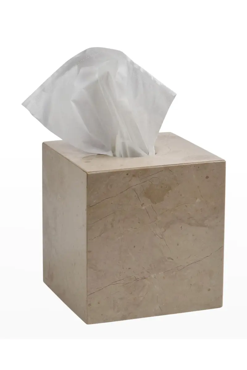Marble Crafter Myrtus Verona Beige Marble Tissue Box Holder | Thumbnail 4 Marble Crafter Myrtus Verona Beige Marble Tissue Box Holder | Thumbnail 4