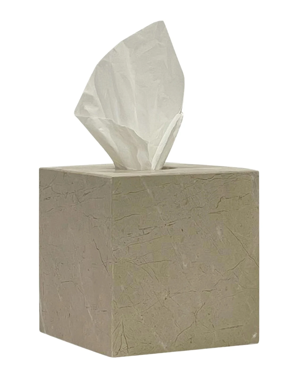 Marble Crafter Eris Tissue Box Holder