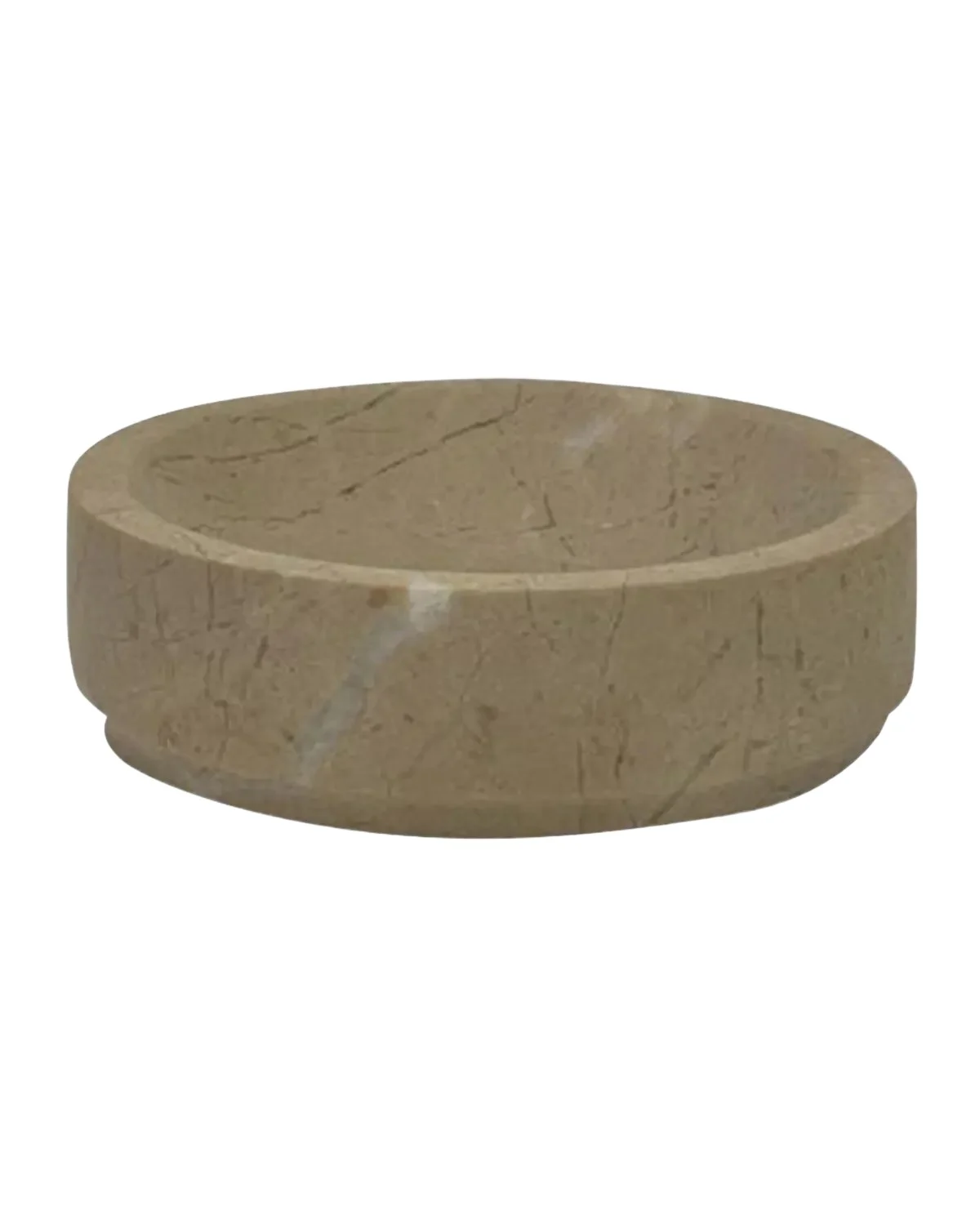 Marble Crafter Eris Round Soap Dish