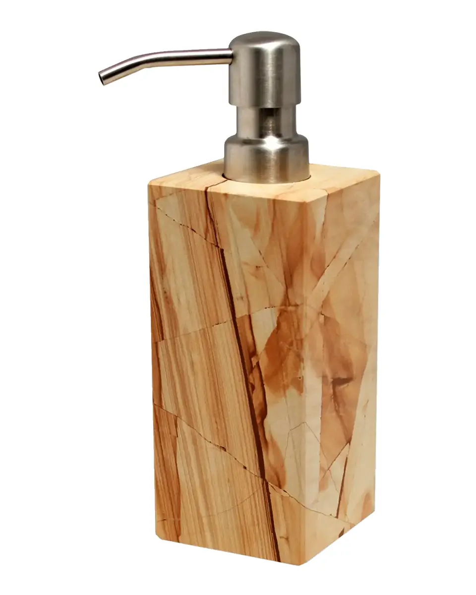 Marble Crafter Myrtus Square Soap Dispenser | Thumbnail 2 Marble Crafter Myrtus Square Soap Dispenser | Thumbnail 2