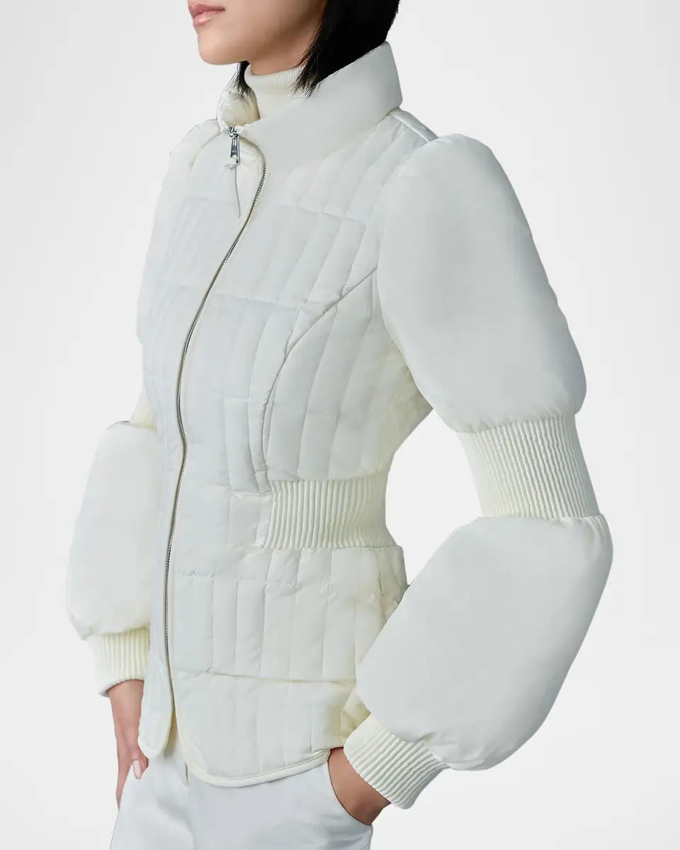 Mackage Felicia Puffer Jacket with Accentuated Sleeves | Thumbnail 5 Mackage Felicia Puffer Jacket with Accentuated Sleeves | Thumbnail 5