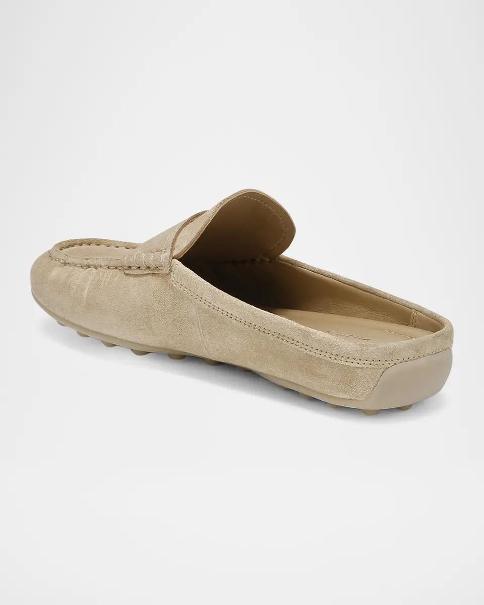 Vince Berkley Suede Driver Mules | Thumbnail 3 Vince Berkley Suede Driver Mules | Thumbnail 3