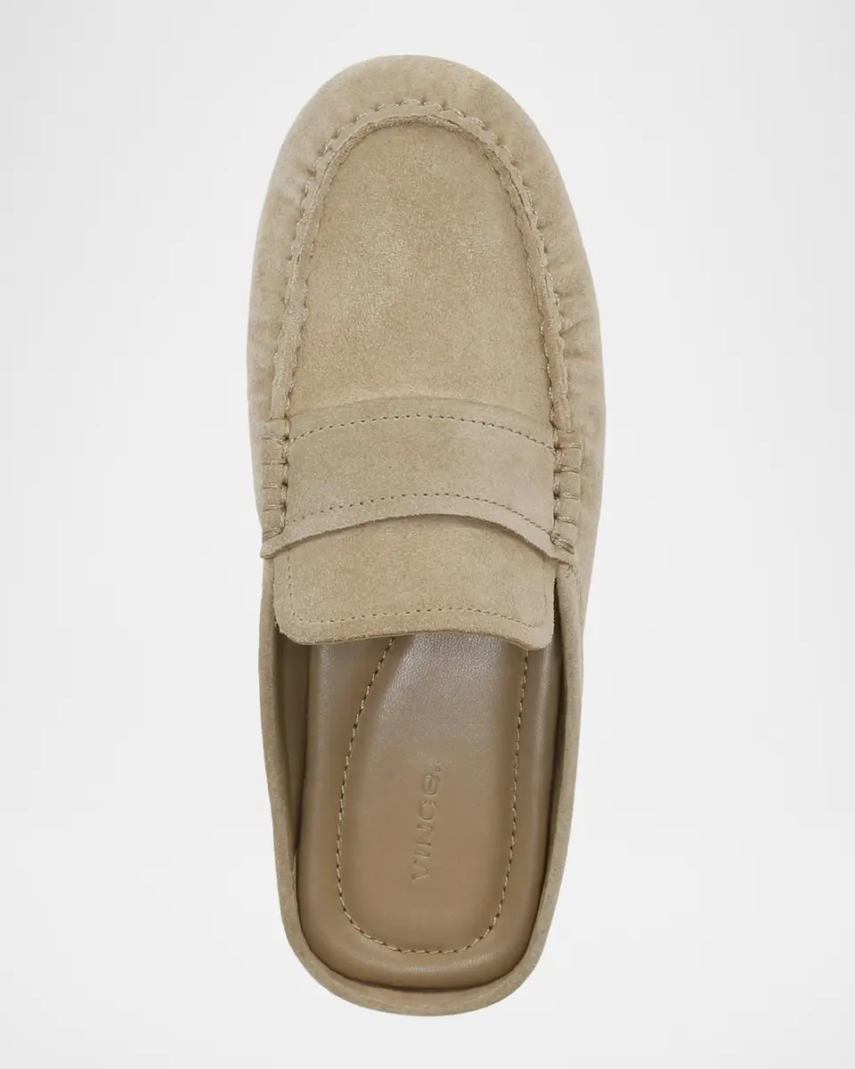 Vince Berkley Suede Driver Mules | Thumbnail 4 Vince Berkley Suede Driver Mules | Thumbnail 4