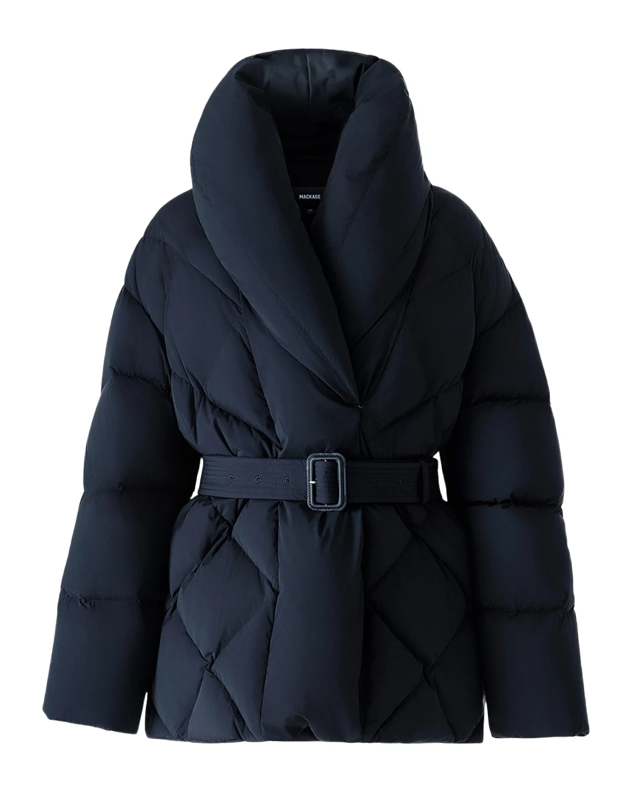 Olive Belted Down Jacket Olive Belted Down Jacket