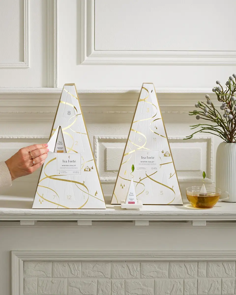 Tea Forte Winter Chalet Mini 12-Day Advent Calendar | Thumbnail 2 Tea Forte Winter Chalet Mini 12-Day Advent Calendar | Thumbnail 2